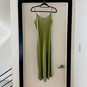 NEW Jcrew Gwyneth cupro slip dress